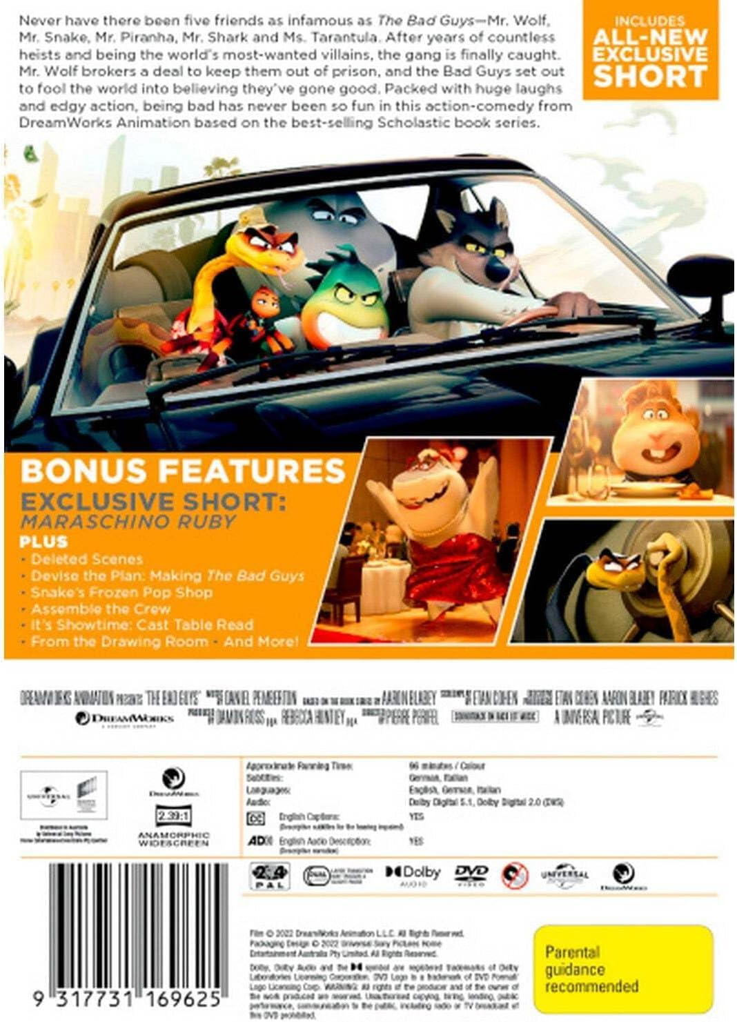 THE BAD GUYS (2022) (DVD)