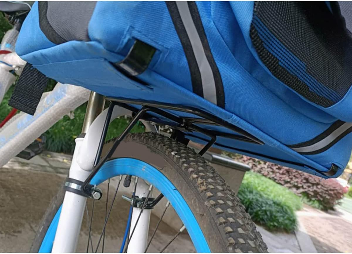 YUNNUO Front Luggage Rack,Front Rack,Bicycle Hang on Front Rack - Easily Mounts Bags and Baskets to Handlebars in Seconds. image number 4