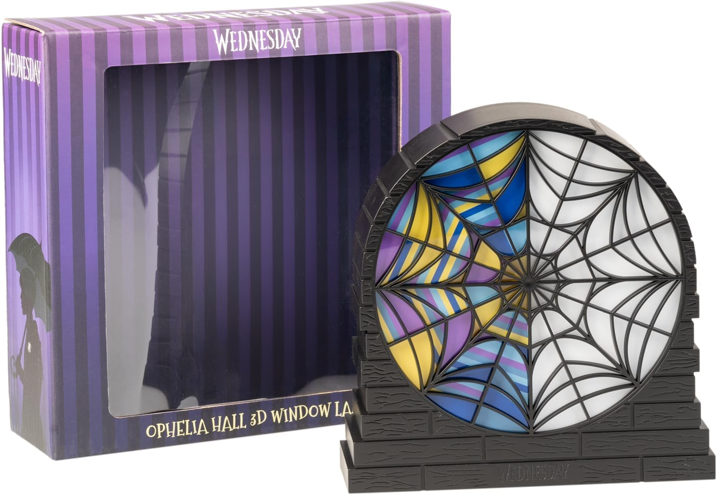 Grupo Erik Lamp - Wednesday | Desk Lamp, USB Lamp, USB Light, Mood Light | Wednesday Addams Gifts, Addams Family Halloween Decorations, Halloween Gifts image number 5