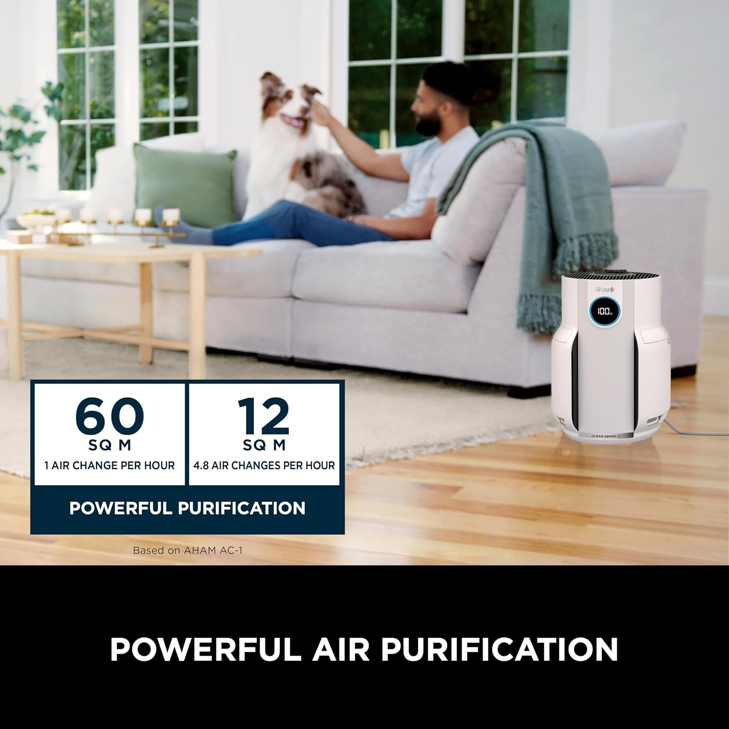 Shark Neverchange5 Air Purifier, White