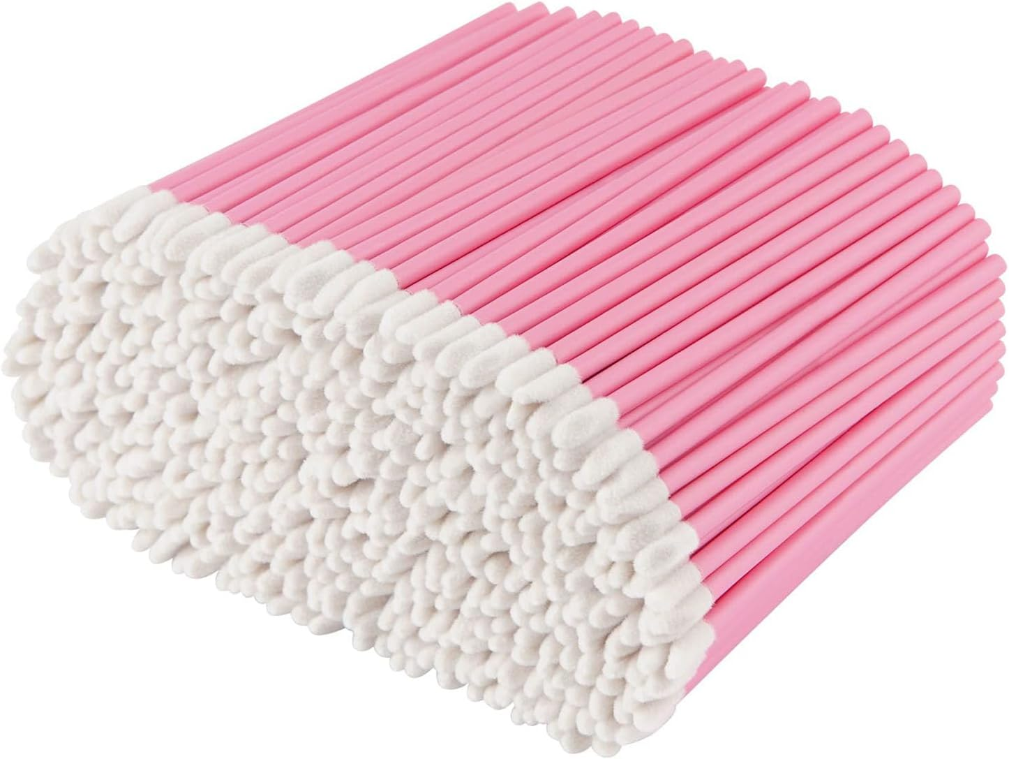 200Pcs Lip Wands Applicators, Lipstick Applicator Lint Free Makeup Brushes Beauty Tool - Pink image number 5