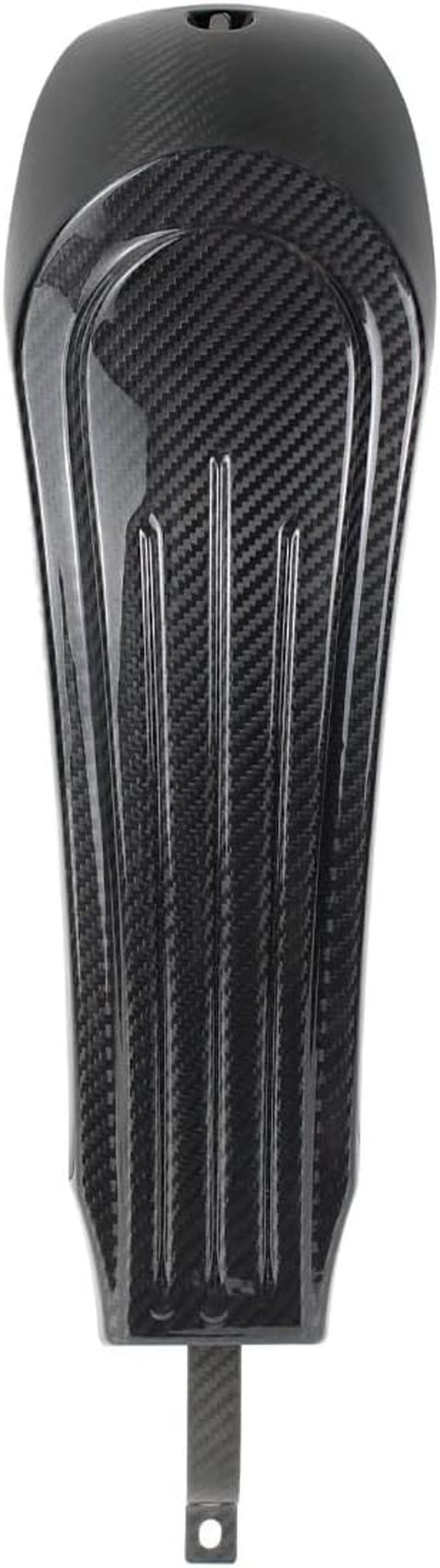 POWER JAMES POWERJAMES Carbon Fiber Low Profile Gas Tank Dash Panel Cover for Harley 2020 21 Street Glide Special 2022 23 Road ST Black image number 1