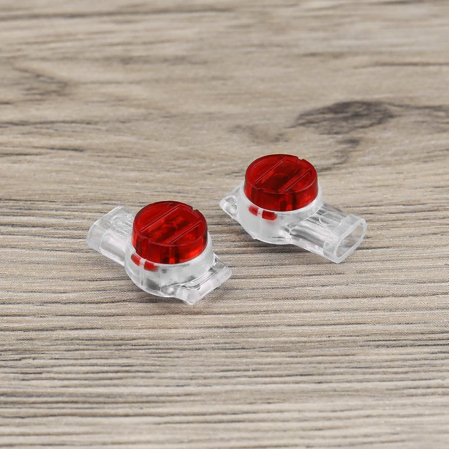 Emsea 50PCS UY Connectors K3 Telephone Cable Connectors Waterproof Gel-Filled UY Butt Splice Connectors Jelly Crimp Connectors for Data Cable Phone Wire Joints