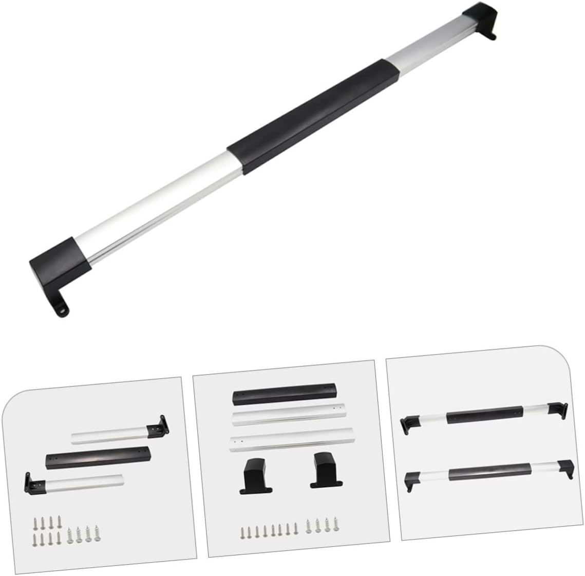 IWOWHERO Rv Screen Door Handle Adjustable Grip Non-Slip Handle for Rv Screen Door Slider Panel Durable Grab Bar for Motorhome Camper and Trailer Use