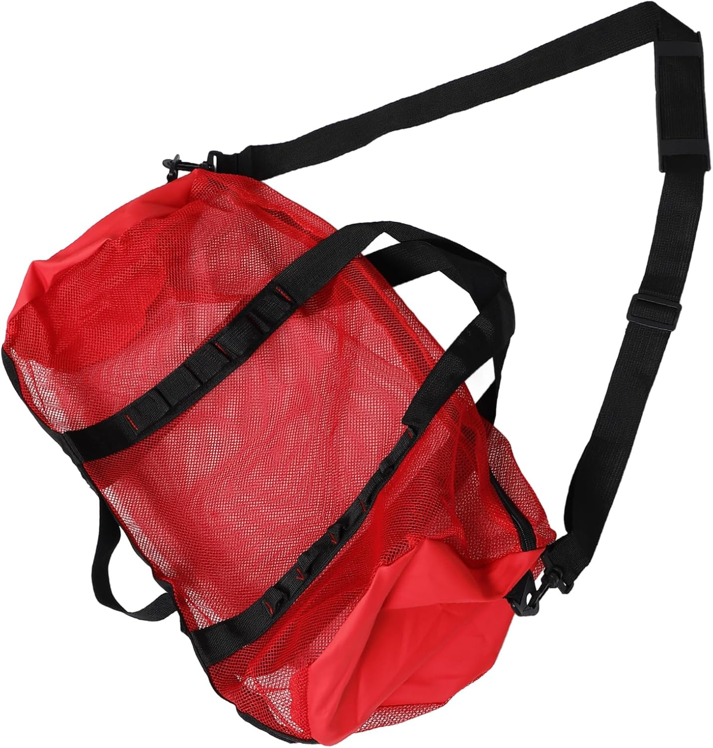 VANZACK Mesh Beach Tote Bag Drawstring Large Capacity for Pool Bag Organizer Storage for Shoes Towel Swim Gear Multi-Use image number 1