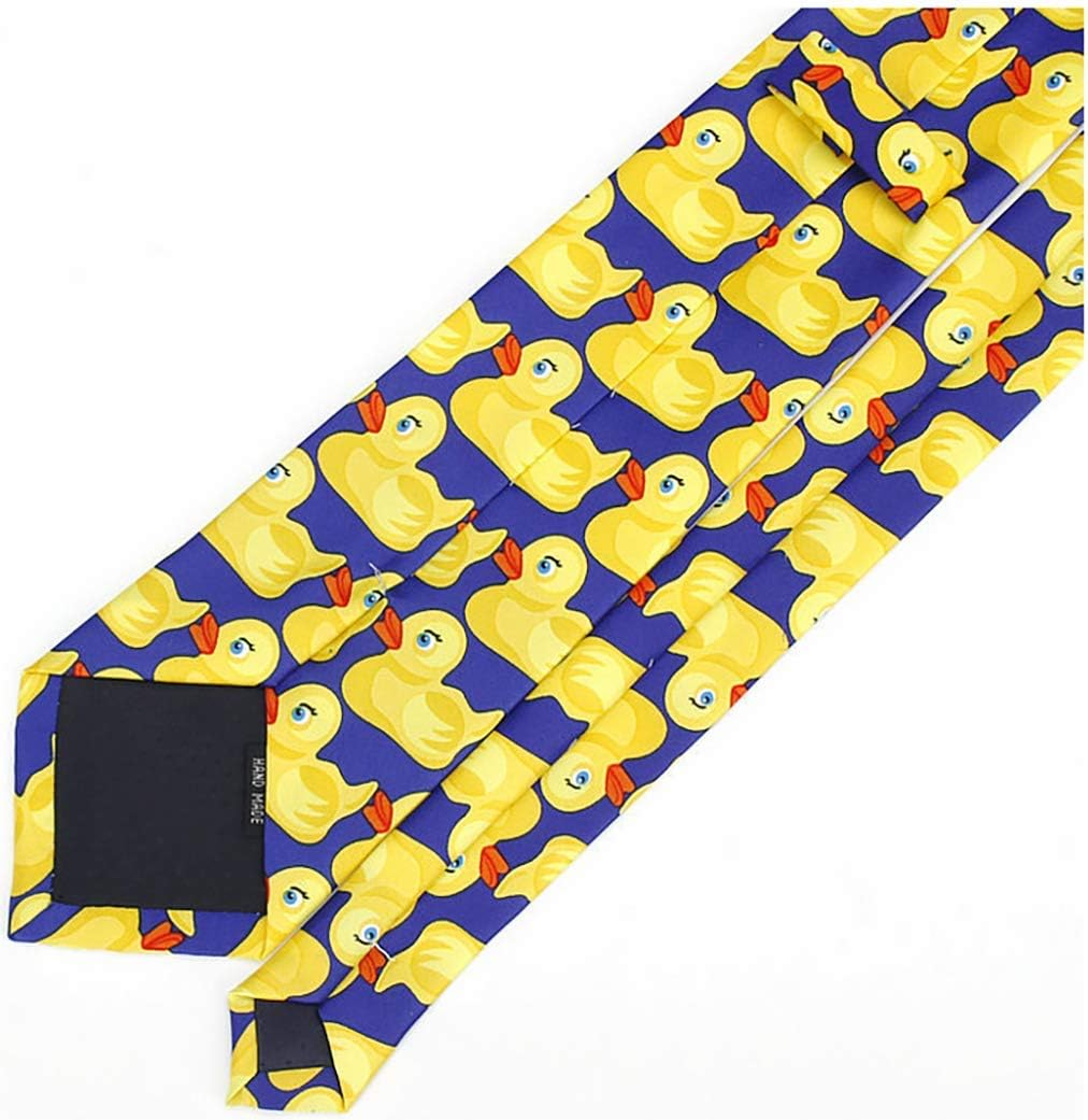 Foetest Cloth Accessay Cosplay Bow Tie Yellow Duck Necktie Business Suit Tie Neckwear Accessories Show Wedding Tie, Yellow, Large image number 2