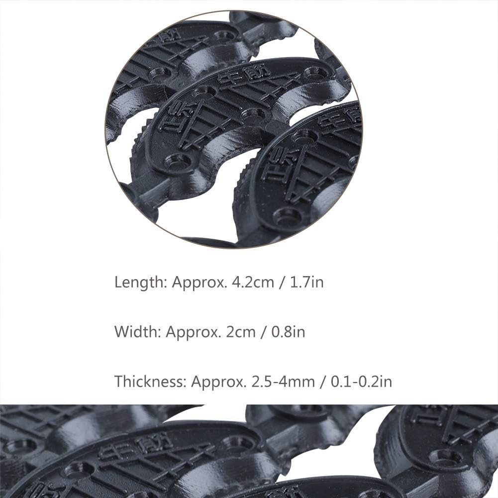 Heel Repair Taps 120Pcs Wearable Slip PU Heel Savers Toe Plates Tap Shoe Repairing Accessories - Health & Household image number 2