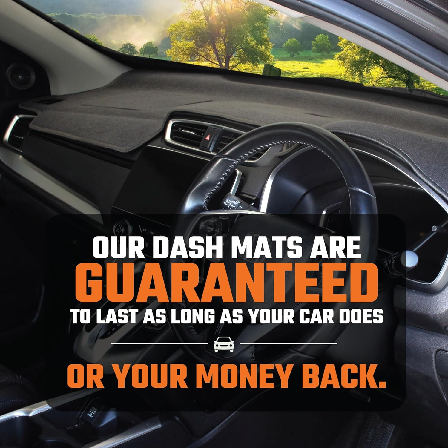 Sunland Dash Mat Charcoal Suits Mitsubishi Lancer CG/CH MY06 07/2002-09/2007 All Models - M4306 2002 2003 2004 2005 2006 2007