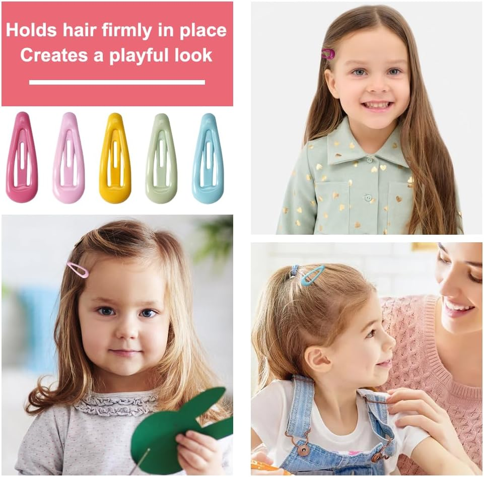 Small 3Cm Black Hair Clip image number 1