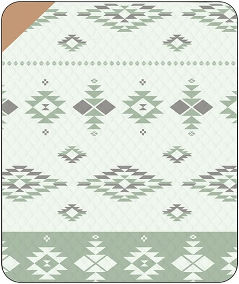 Picnic Mat,Leisure Sheet,Waterproof Foldable Mat,Picnic Blanket,Large Outdoor Blanket,For Grass, Beach,Waterproof Sandproof,Picnic Mat Washable Portable for Camping,Checkered Pattern image number 6