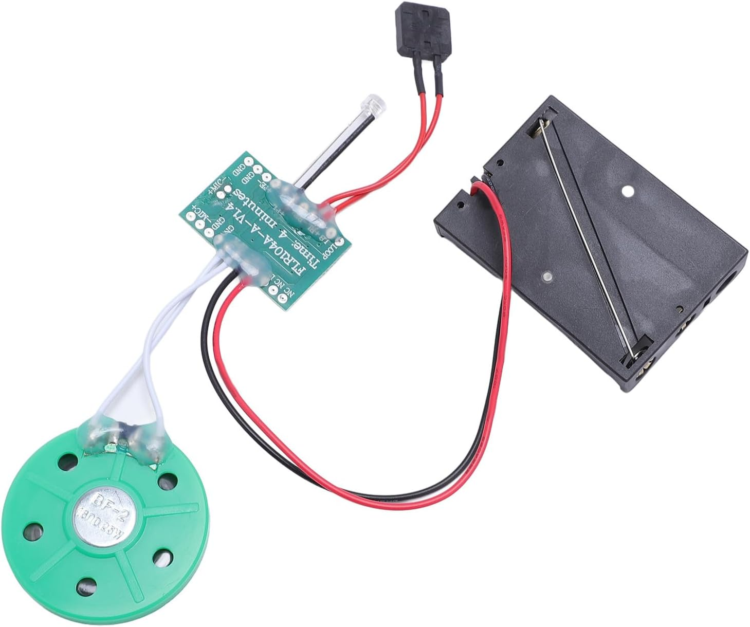 Wisoqu 4-Minute Voice Recording Module with Speaker, Light Activated Loop Playback Sound Chip for Greeting Cards & DIY Crafts image number 3