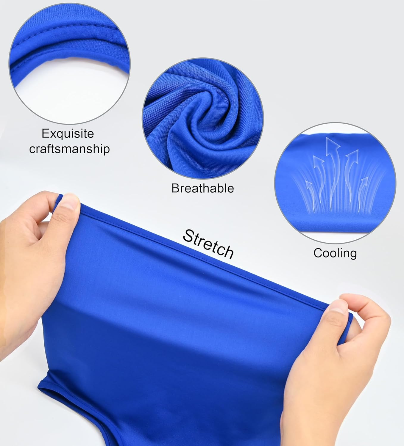 YBVABE Balaclava Face Mask - Neck Gaiter Adjustable, Windproof, UV Protection Hood; Summer Cooling, Lightweight, Breathable Ice Silk Motorcycle Scarf for Men and Women