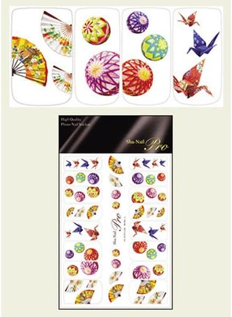 Photo Nail Pro Nail Stickers, Japanese Attire A, Art Material