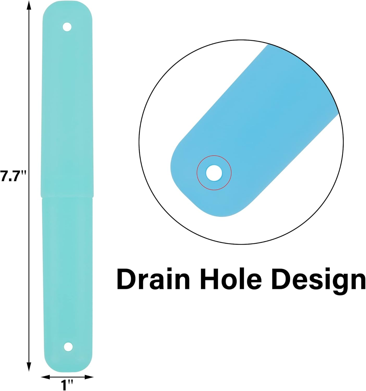 6 Pcs Travel Toothbrush Case Holder, Breathable Portable Toothbrush Container, Multiple Color Clear Toothbrush Holder for Home Trip Camping image number 6