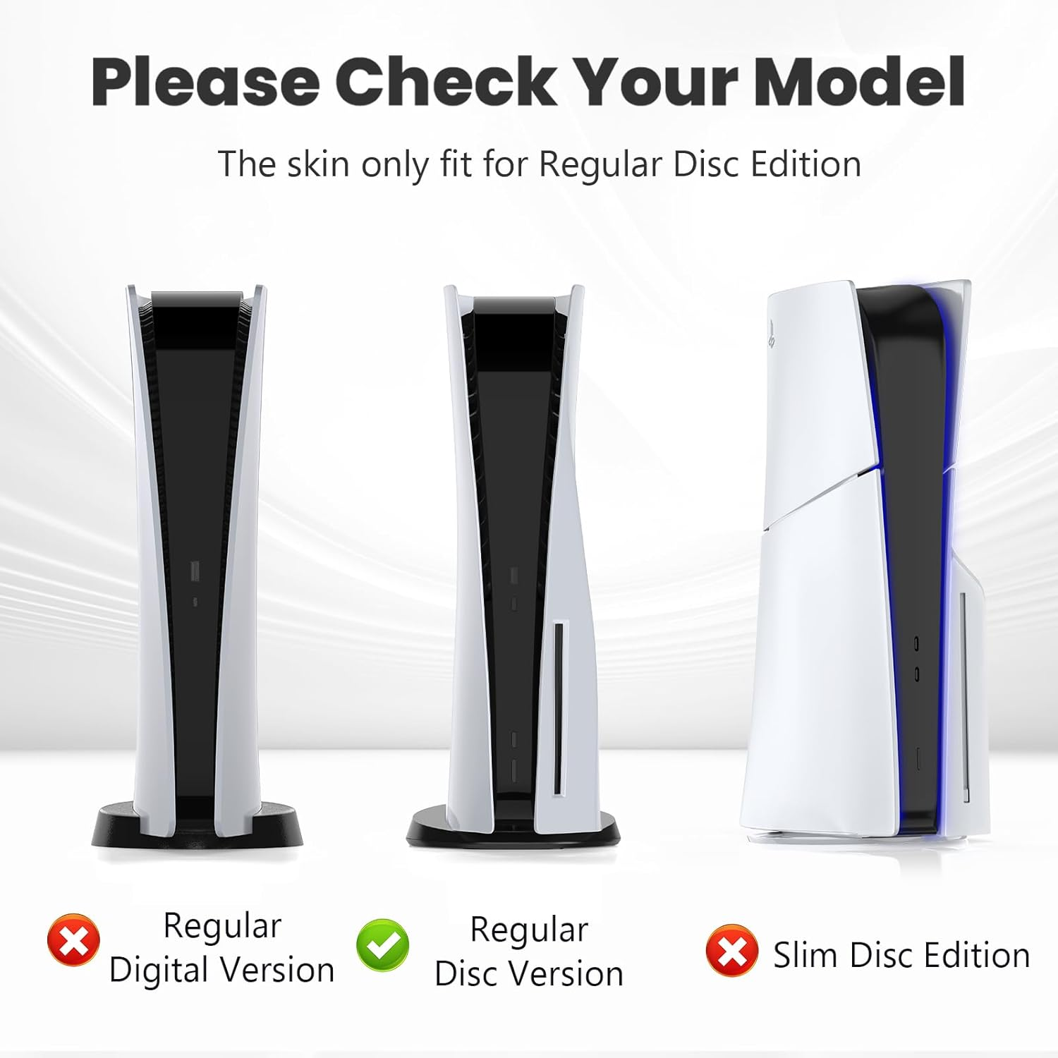 PS5 Skin Disc Edition Anime Console and Controller Vinyl Cover Skins Wraps for Playstation 5 Disc Version CD-ROM Version Purple and Green image number 4