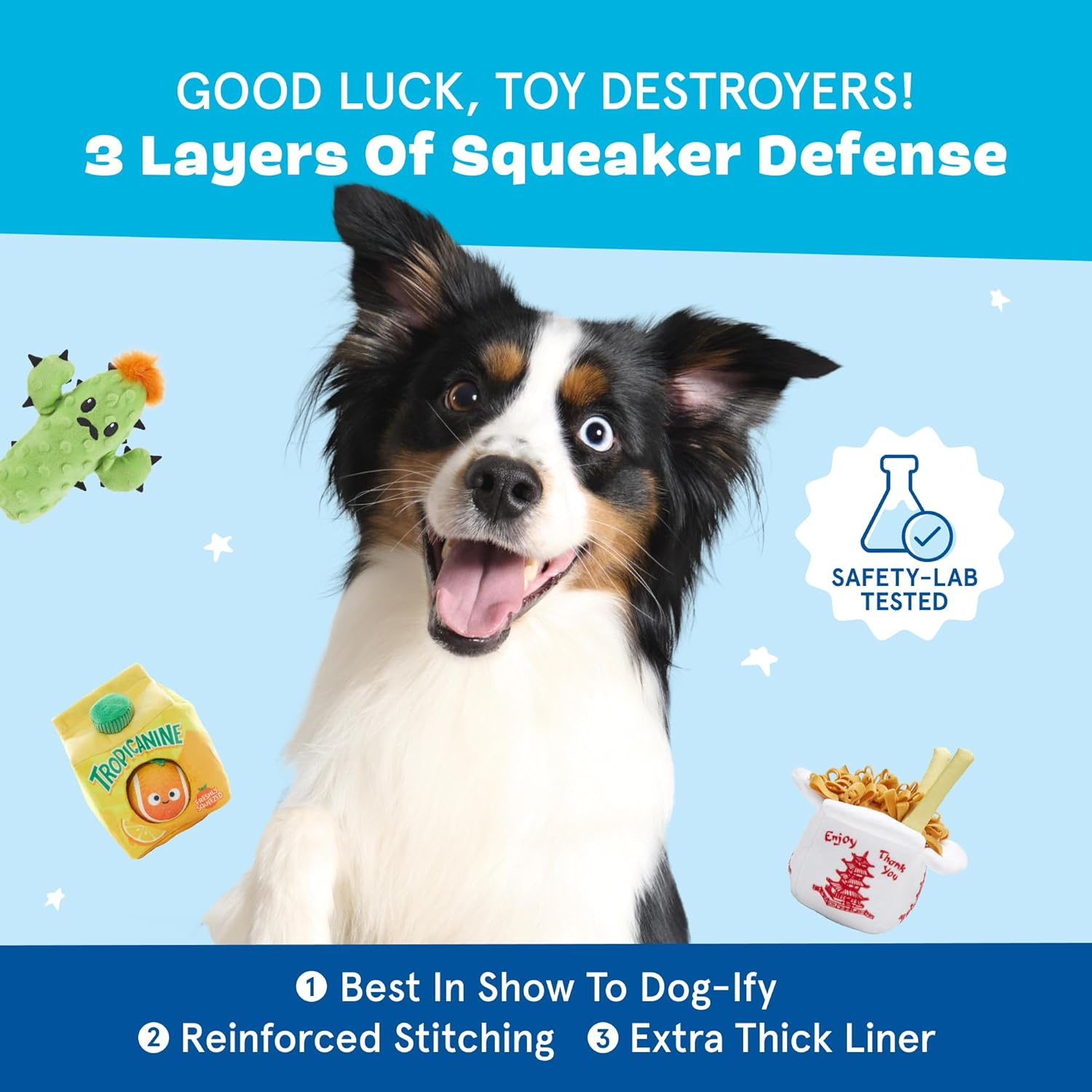 Bark Dog Toy More S'More image number 5