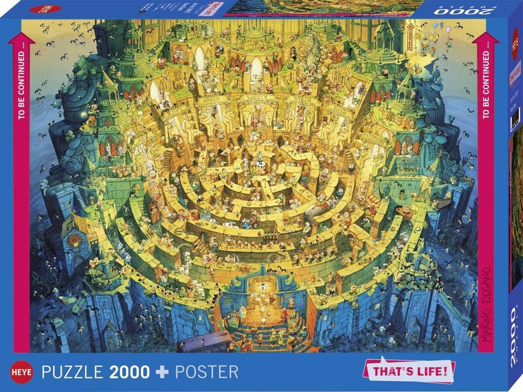 Heye That'S Life Deep down Jigsaw Puzzle (2000 Pieces) image number 2
