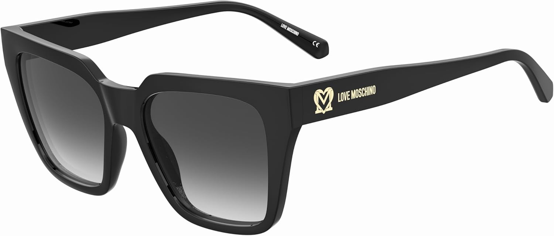 Love Moschino Women'S MOL065/S Sunglasses, Black, 52 Mm image number 2