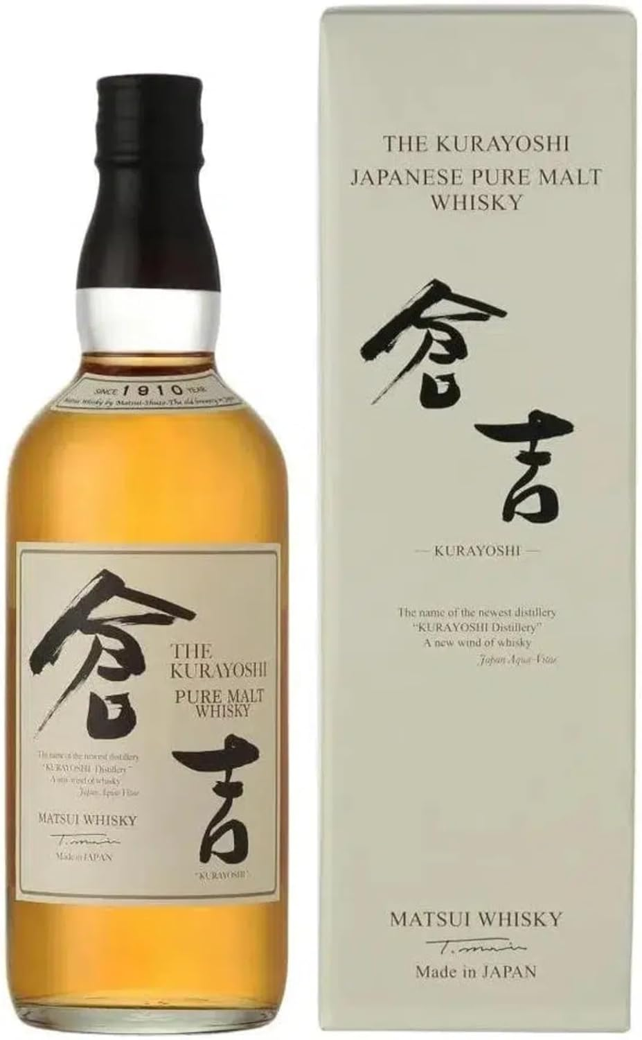 The Kurayoshi Pure Malt Japanese Whisky 700Ml