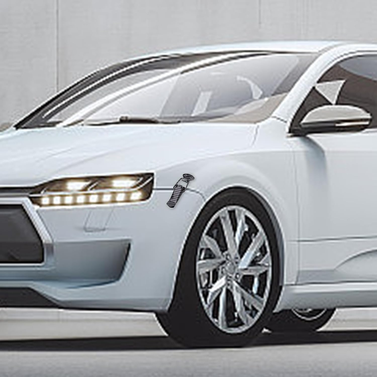 Car Bumper Hook Lock Clips | 2Pcs Front Rear Bumper Fastener, Car Bumper Clip Hasp, Security Hook Lock Clips, Sturdy Quick Release Fasteners for Cars, Trunks, Fenders image number 3