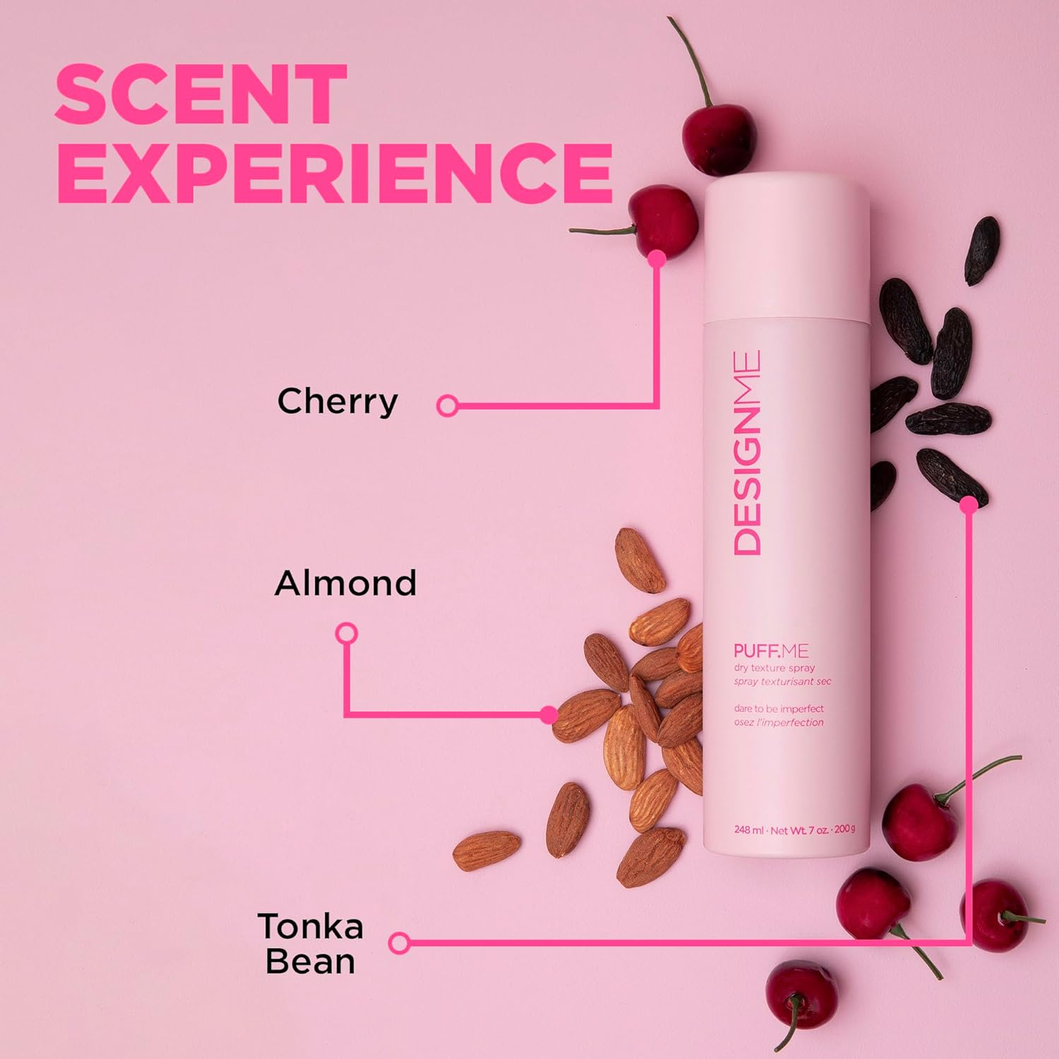 Design Me Puff Me Dry Texture Volumizing Spray 248 Ml