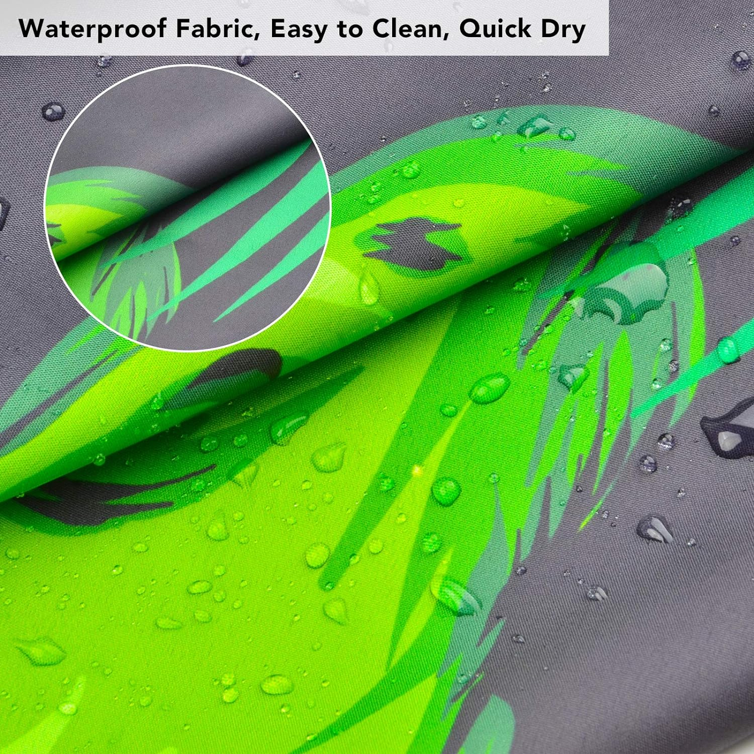 Kids Haircut Waterproof Barber Cape Cover, Dinosaur Hair Cutting Apron for Boys with Adjustable Snap Closure image number 1