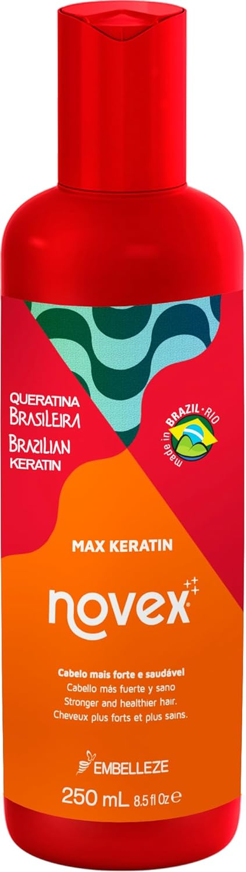 Brazilian Keratin by Novex Max Liquid Keratin 250Ml image number 3