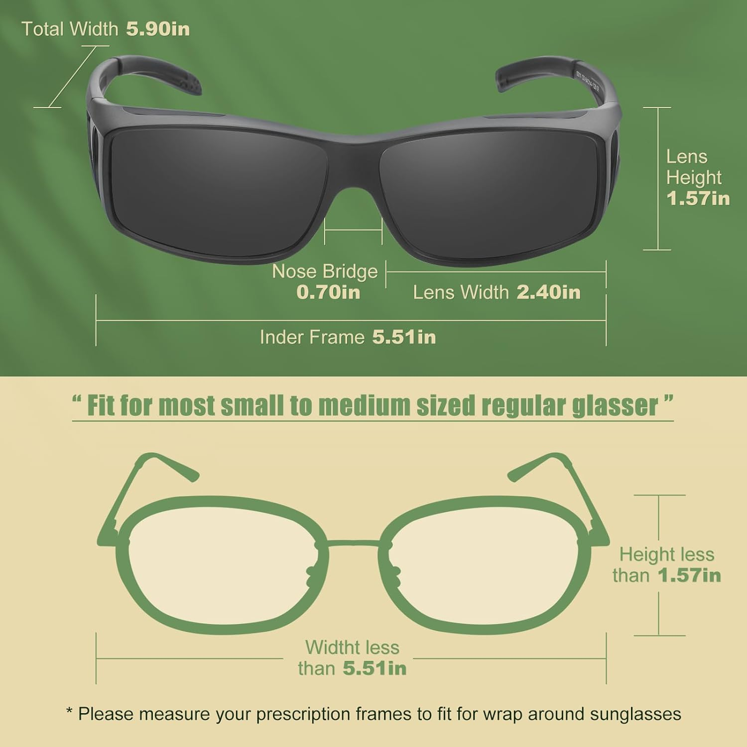 Duduma Polarised Fit over Glasses Sunglasses for Men & Women UV400 Protection Anti-Glare Wrap around Eyewear for Driving Fishing Sports image number 1