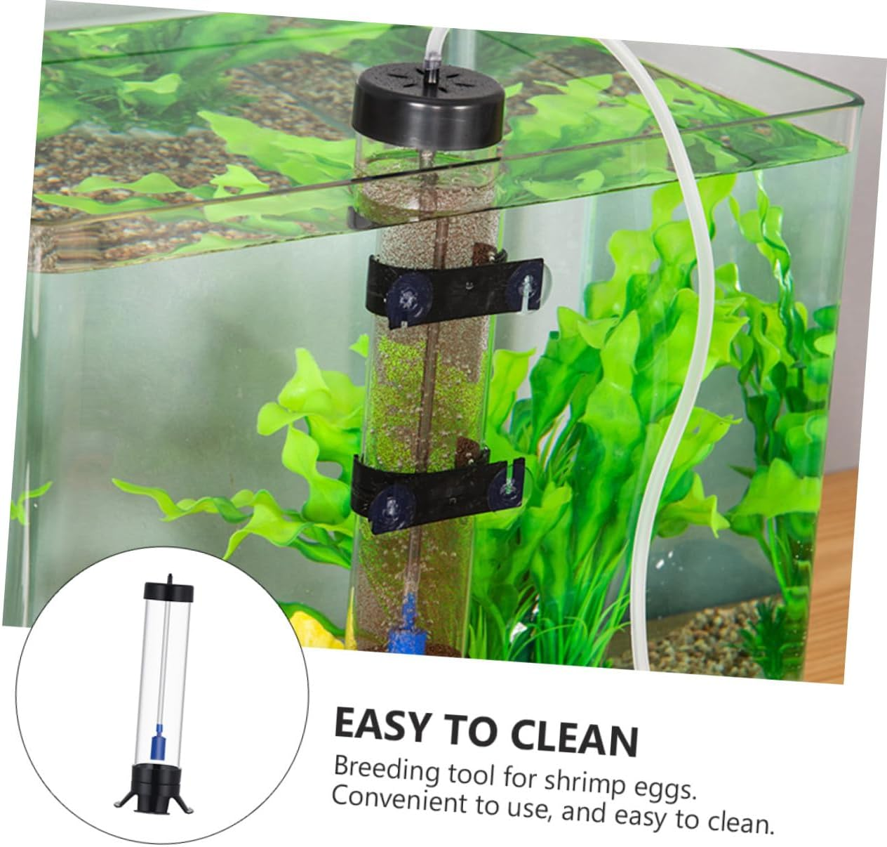 GALPADA Hatching Bucket for Shrimp Egg Incubator Practical Breeding Box Made for Fish Aquatic Pets Breeding Tank image number 4