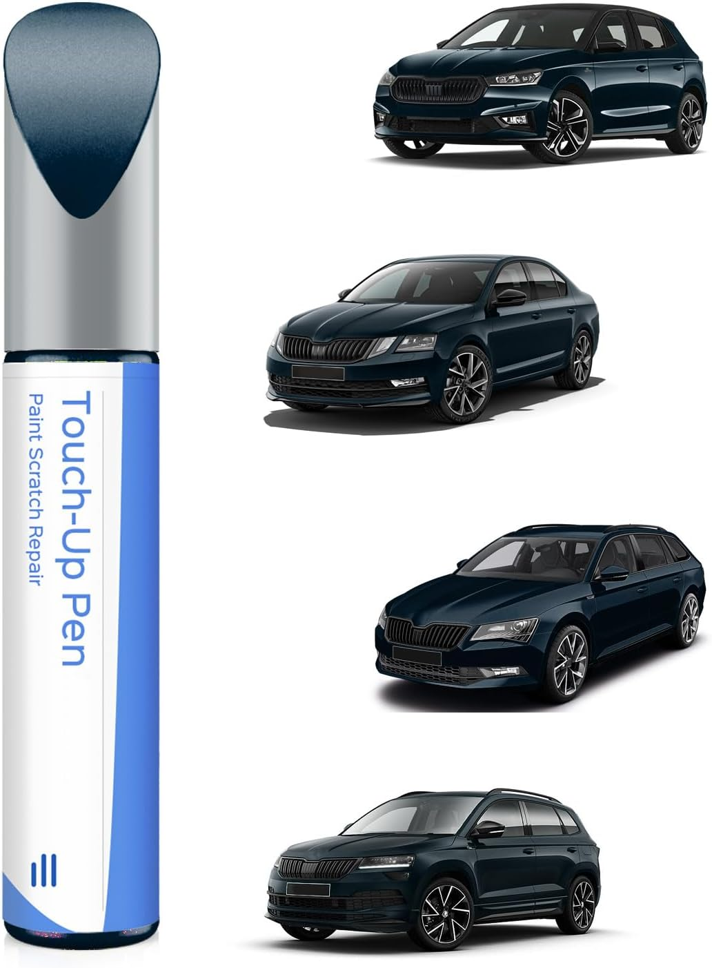 4K4K/ F8H Capuccino Beige Metallic Paint Pen Compatible with Skoda Exact Match for Chips and Scratches