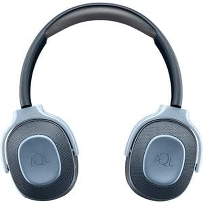 AQL Arkos | Universal Bluetooth Headphones with Ultra Light Folding Pavilions - Built-In Microphone - 300Mah Battery Charging Time 2 Hours - Playtime 25 Hours Approx. - Range 10 Mt - Blue