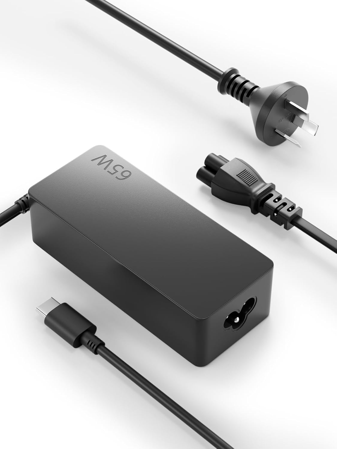 65W USB C Laptop Charger Fast Charger Compatible with Lenovo Thinkpad Yoga Dell Latitude Chromebook HP Spectre Elitebook Samsung Google Acer Asus Computer Replacement 45W USB Type C Power Supply Cord image number 6