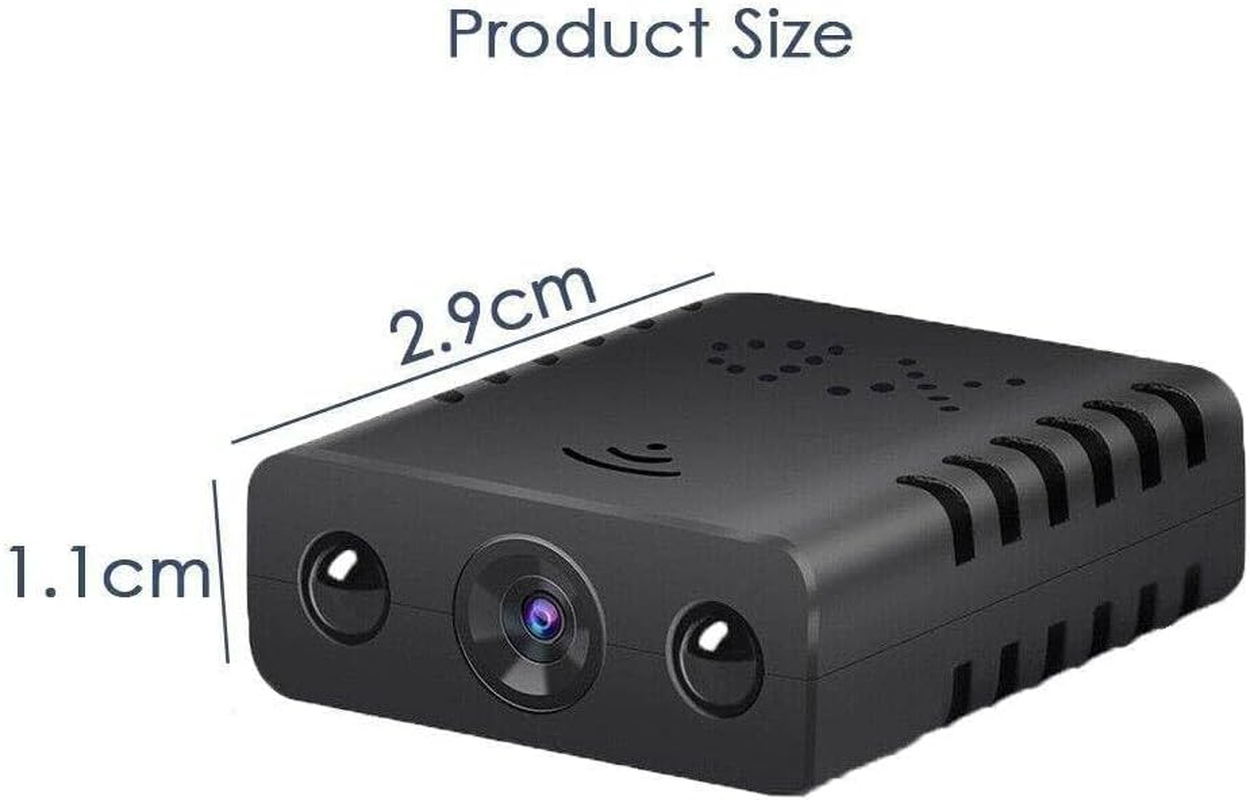 Mini Wifi Camera Wireless Hidden Cameras, HD1080P Night Vision, Nanny Cams Wireless with Cell Phone App and Sound, Suitable for Outdoor, Indoor, Pet Camera. image number 4