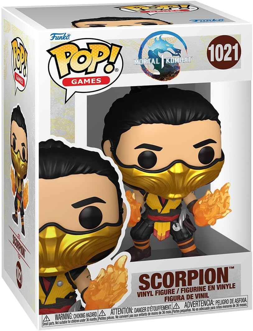 FUNKO POP! Games: Mortal Kombat 1 - Scorpion image number 1