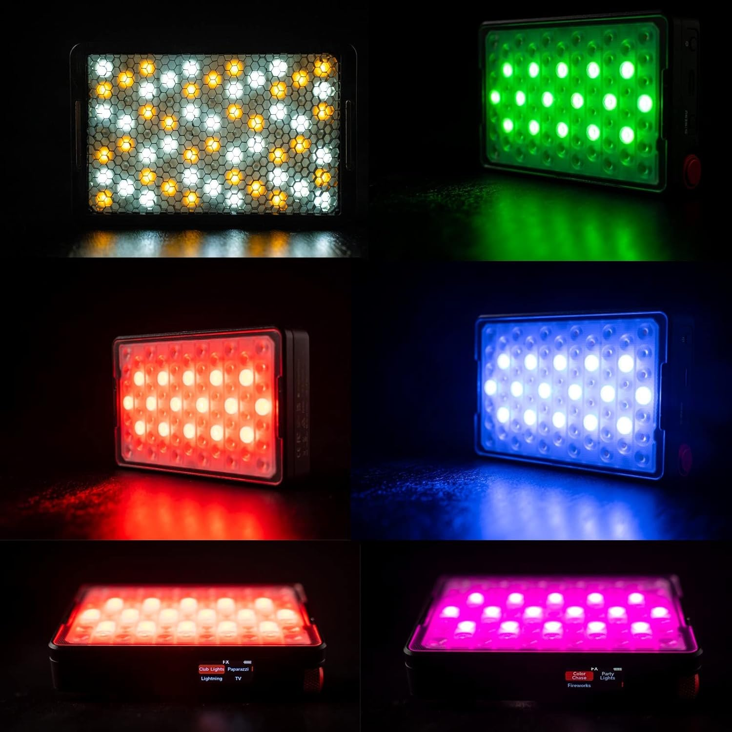 Aputure MC Pro RGBWW LED on Camera Video Light, Temperature 2000K-10000K Support Magnetic Attraction IP65 Protection 15 Built-In Light Effects and App Control image number 1