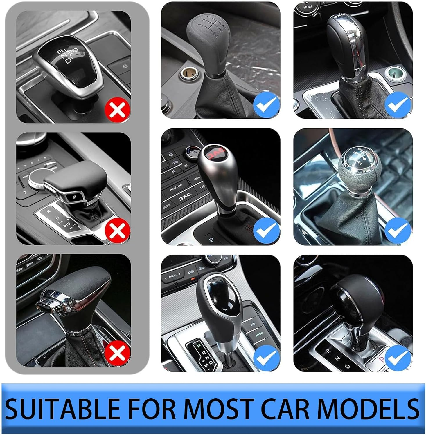 Car Gear Shift Knob Cover - Upgraded Universal Mini Hoodie for Shifter, Cute Automotive Interior Gadget Car Decor Accessory image number 2