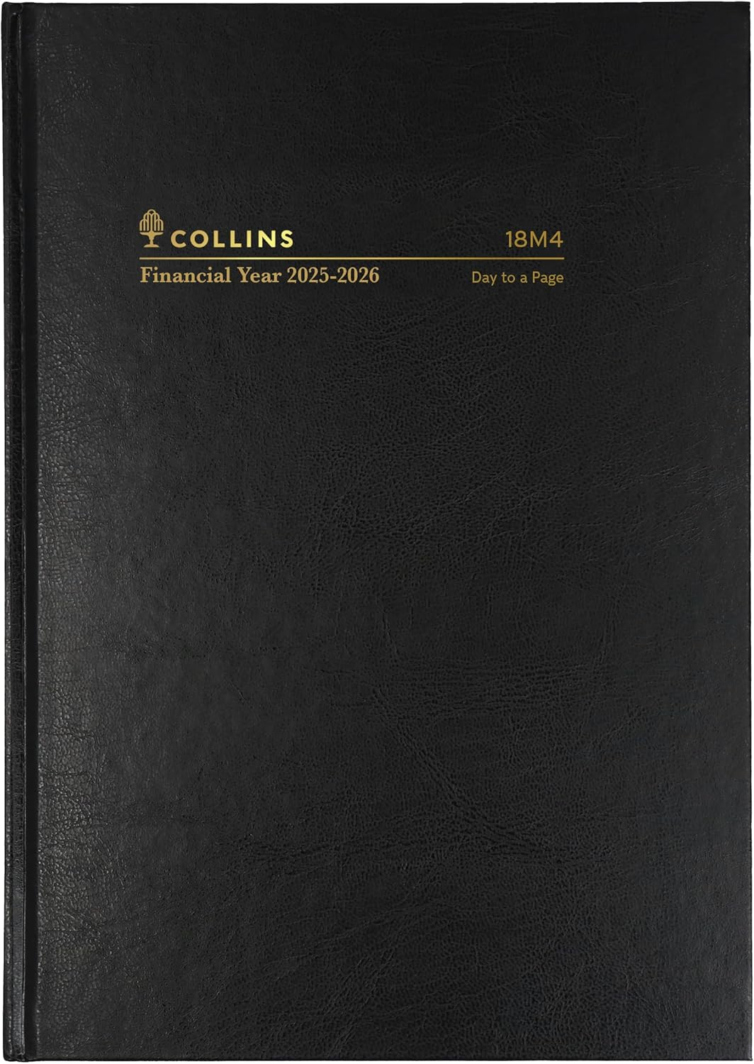 Collins 2025-2026 Financial Year Diary - A5 Day to Page Planner - Black image number 3