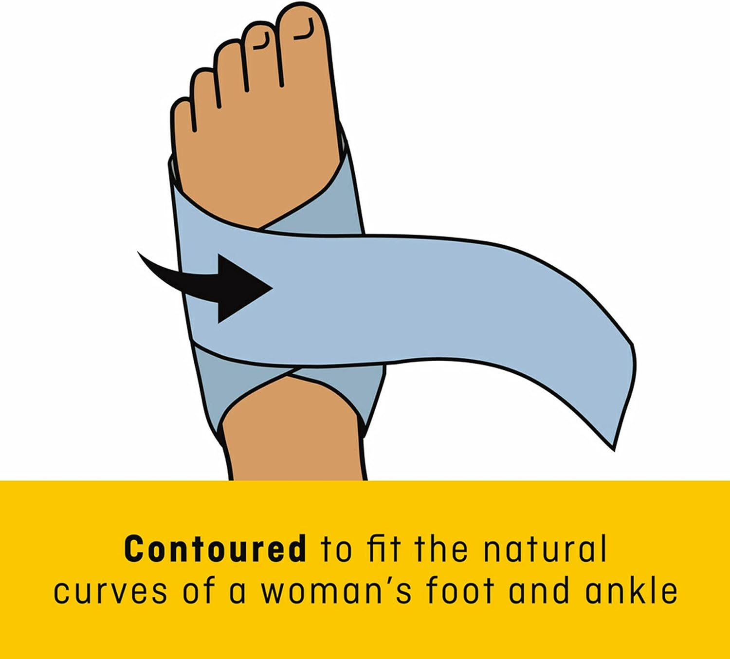 Futuro Slim Silhouette for Her Ankle Support Adjustable 95347EN image number 6