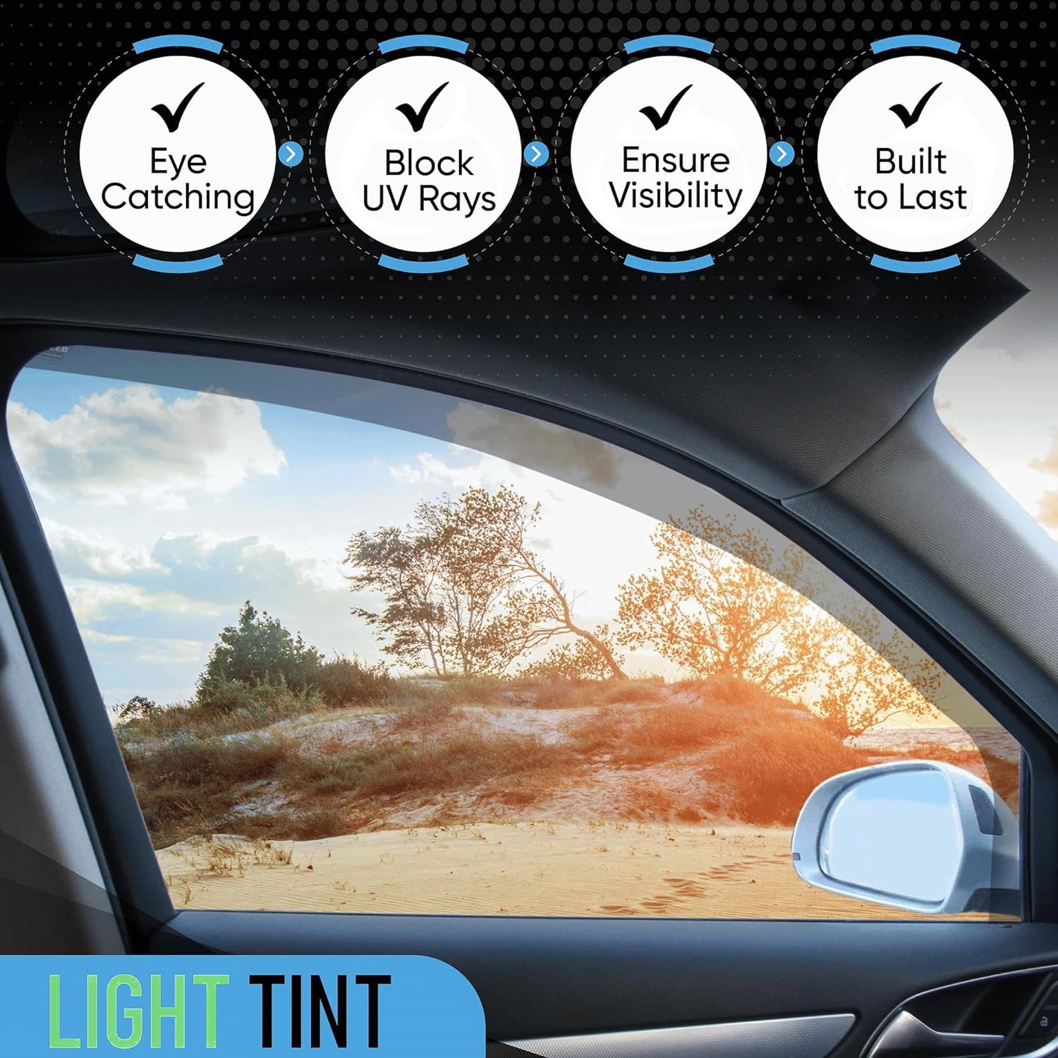 Vent Window Visors for Subaru for Outback 2021 2021 2023 2024 Deflectors Vent Rain Guards Side Window Wind Deflectors image number 3