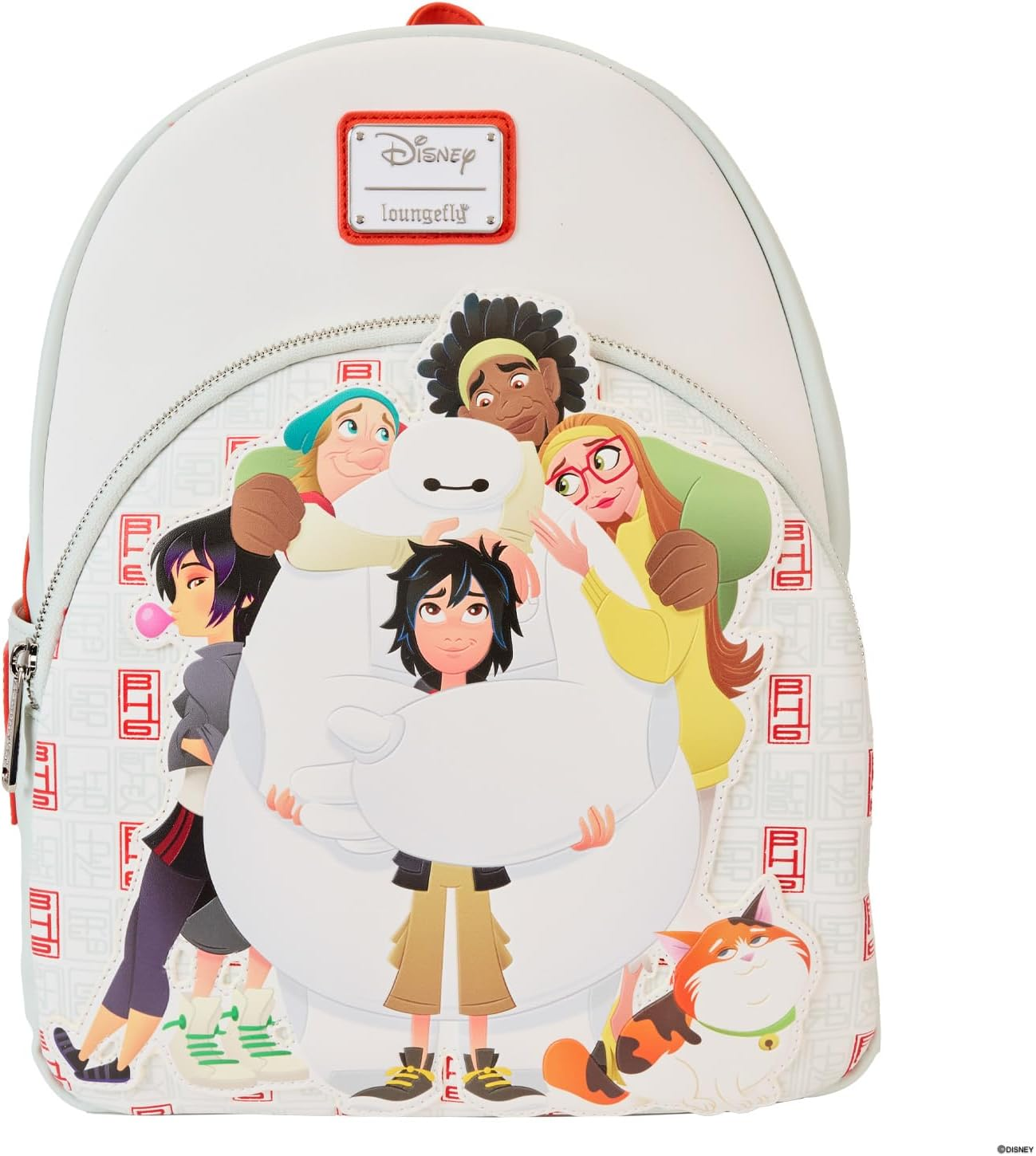 Big Hero 6-10Th Anni. Baymax Gang Mini Backpack image number 2