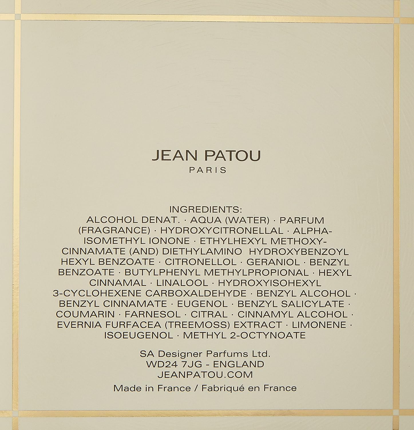 Jean Patou Jean Patou image number 1