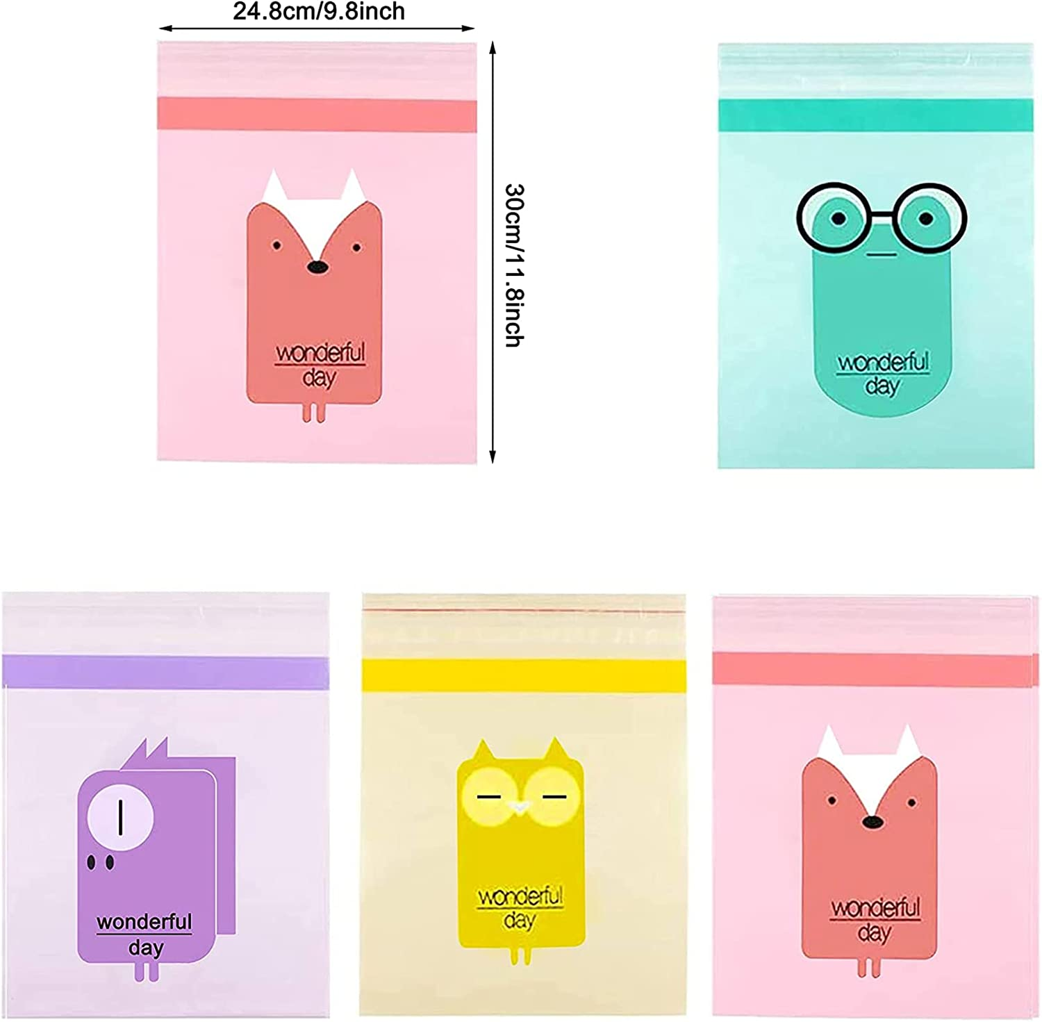 VIYNRAN Car Garbage Bags, 60 PCS Mix Color Easy Stick-On Disposable Auto Trash Bags Paste Type with No Trace Strong Sticky Strip Portable Hanging Rubbish Bag,Storage Bag for Home,Kitchen, Office image number 4