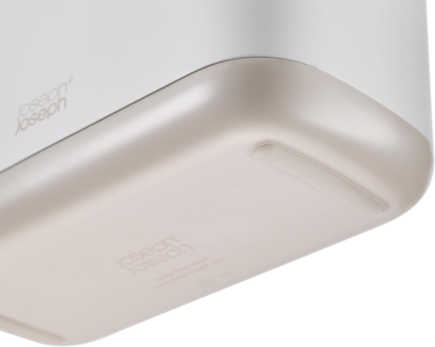 Joseph Joseph Easy-Store - Toothbrush Holder Caddy, Bathroom Storage, Large - Ecru