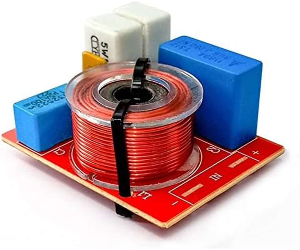 HOOCI 2PCS 2 Way 60W Home Theater Hifi Stereo DIY Audio Crossover Filters Speaker Treable Bass Frequency Dividers image number 1