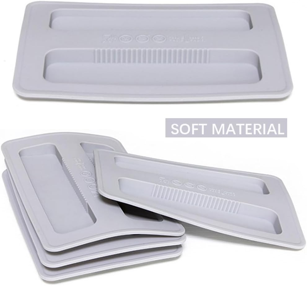 Toaster Lid Cover Silicone Covers, Toaster with Lid for Kitchen Coffee Toaster Accessories Washable Appliance Top Cover Sandwich Machine Part Accessories, General Size, Gray image number 3