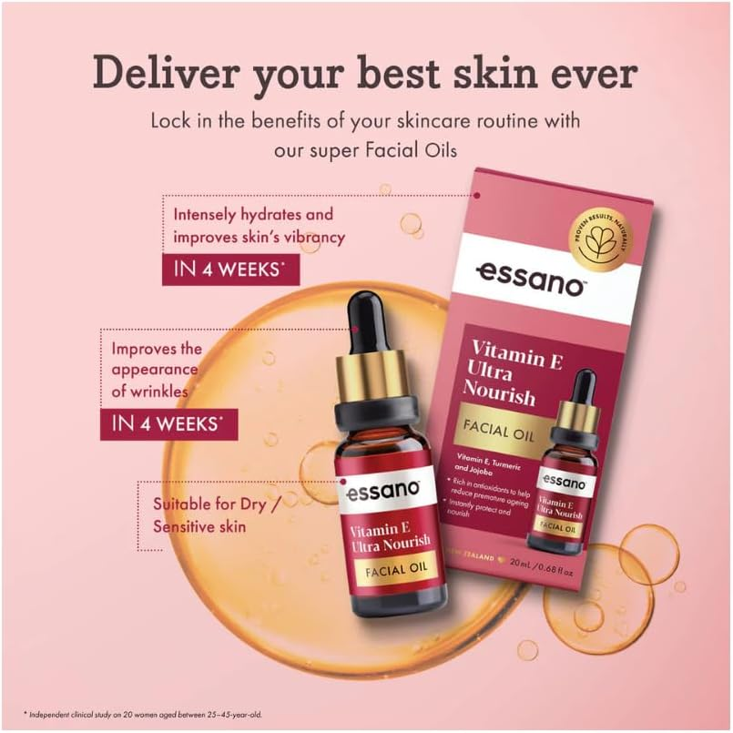 Essano Vitamin E Ultra Nourish Facial Oil 20 Ml image number 2