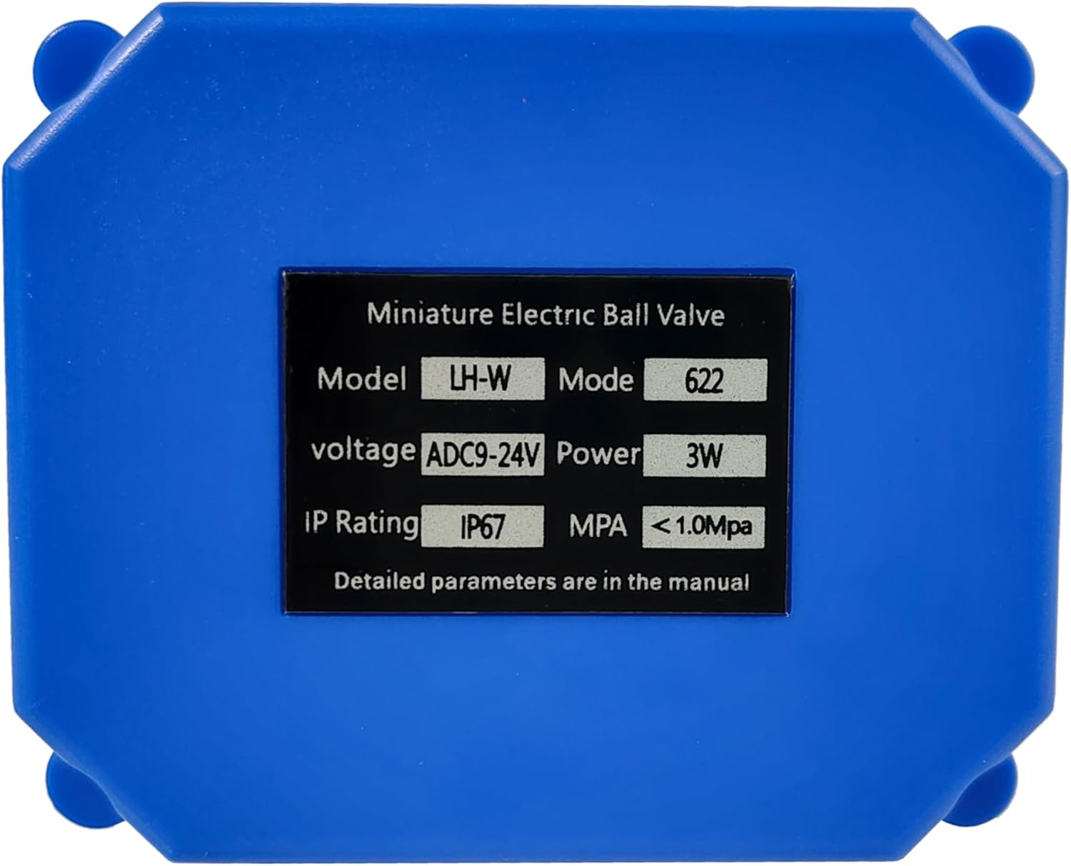 HFS(R) Motorized Ball Valve Electrical - 1/4" NPT with 8Mm Full Port, 3 Wire 2 Control, Stainless Steel 304, 9-24V AC/DC for Fluid Control