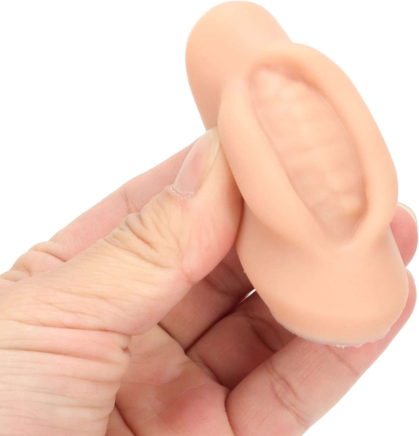 10 Pieces 3D Tattoo Practice Lips Soft Silicone Realistic Tattoo Fake Skin for Semi-Permanent Makeup Microblading Lip Training Kit (Tone image number 6