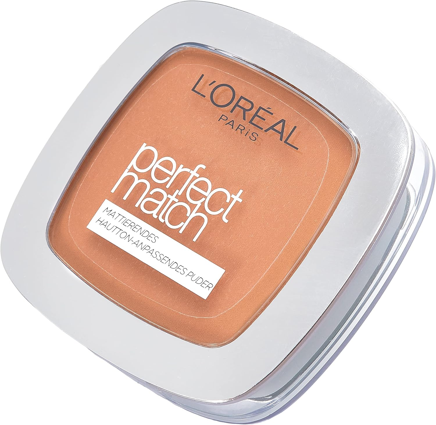 L'Or&eacute;al Paris Perfect Match Matte Powder in 8.D/8.W Golden Cappucchino, Skin-Fit, 9 G