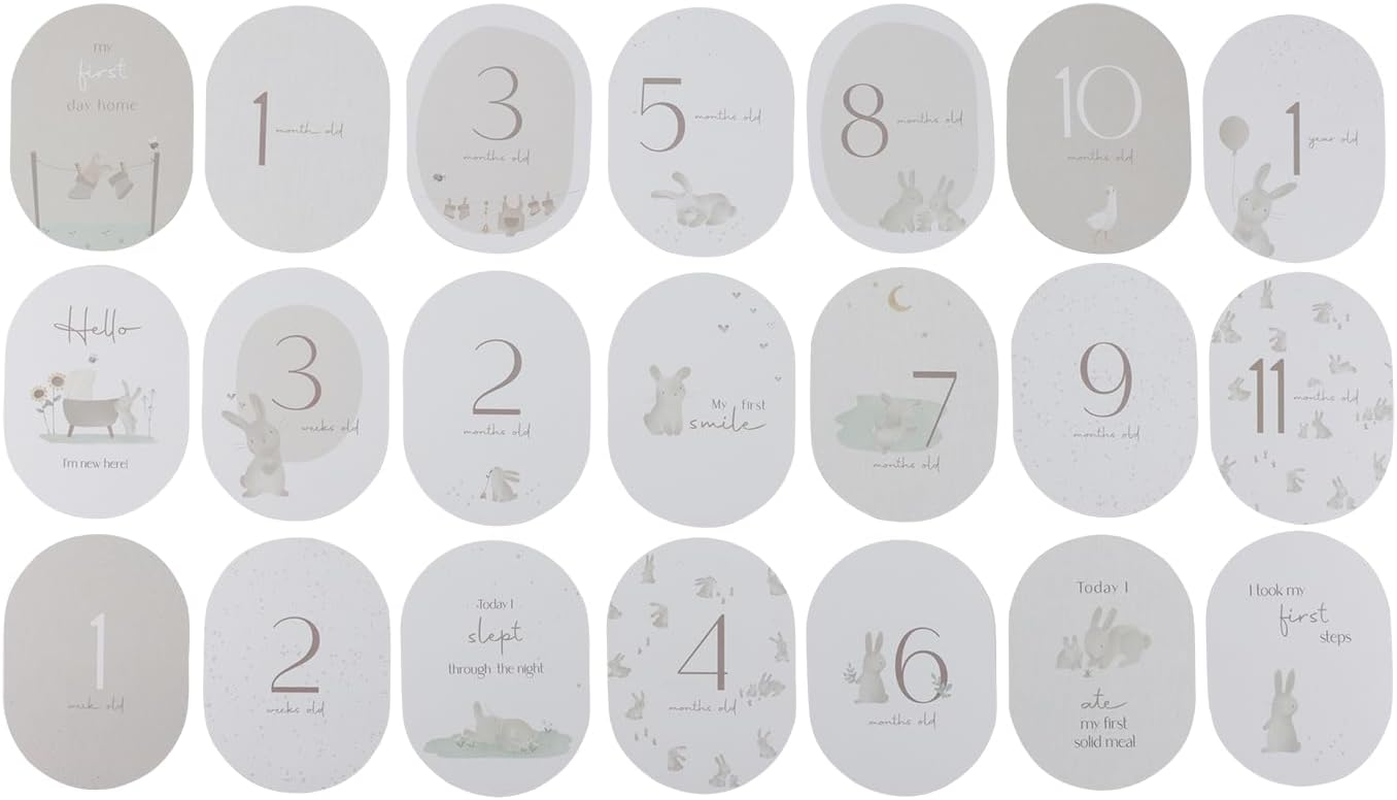 Little Dutch Baby Bunny Milestone Cards image number 1